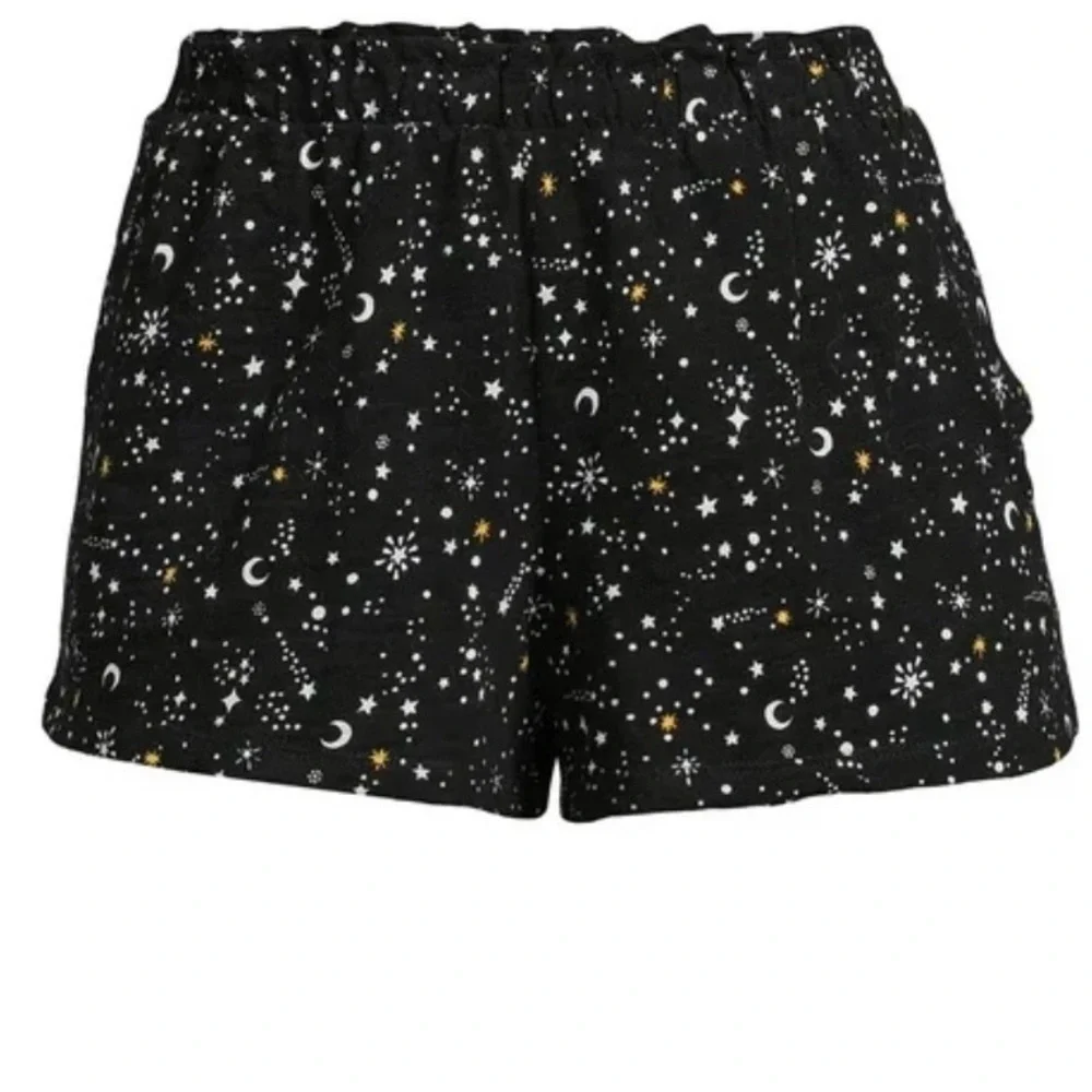 Secret Treasures Black Celestial Women's Shorts - Picture 1 of 4